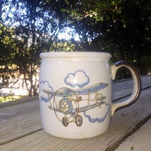 Otagiri Japan Airplane & Hot Air Balloon Mug